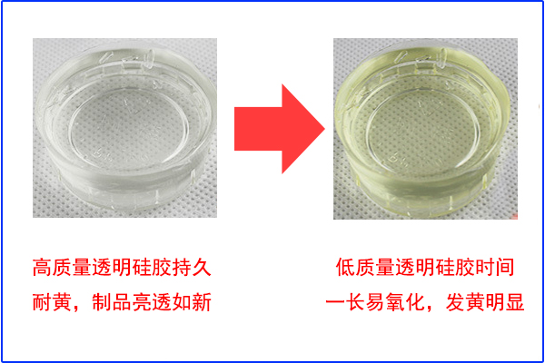 高透硅膠制品發(fā)黃，你可接受？